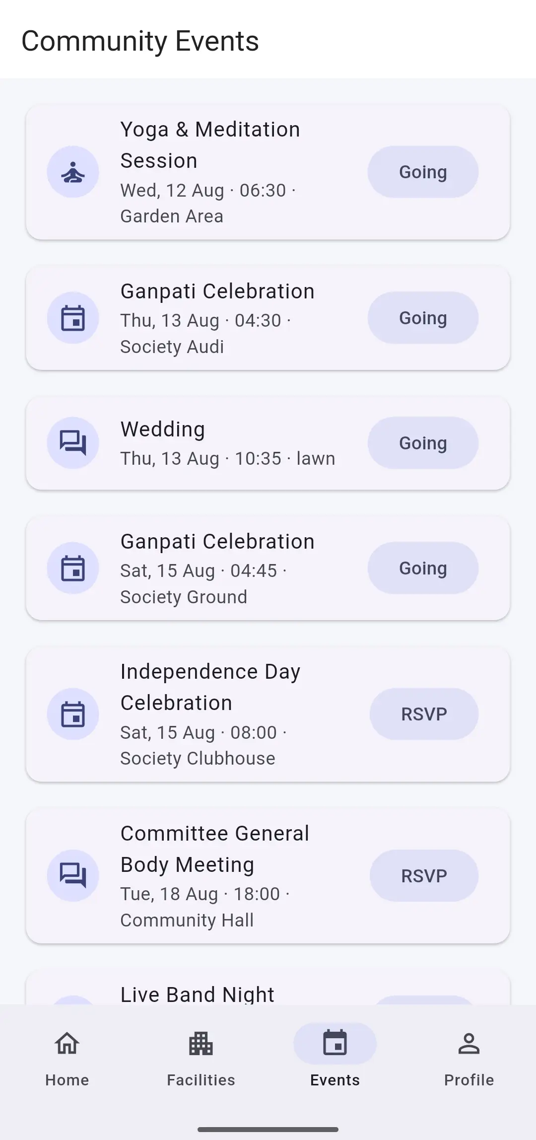 Community Events